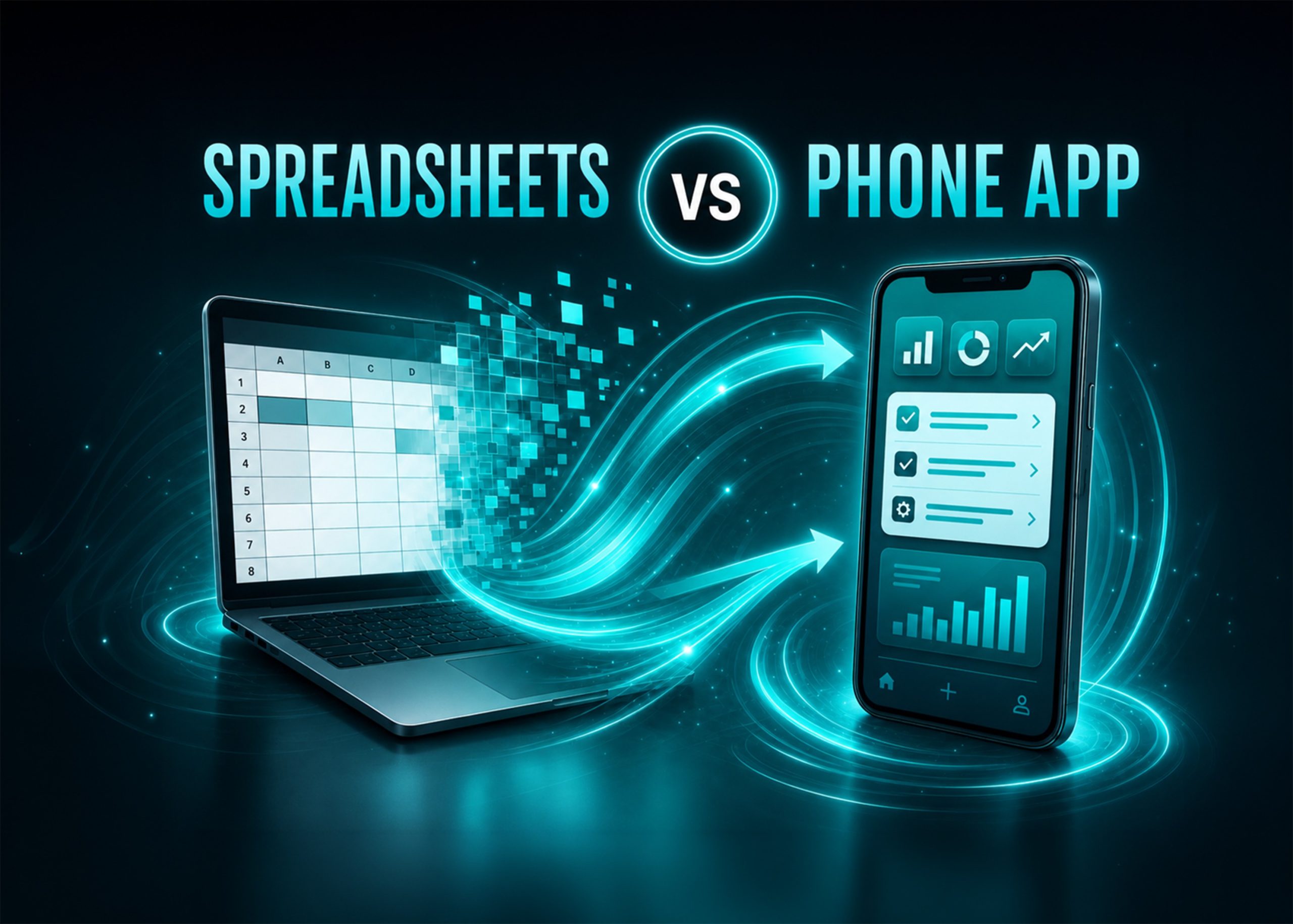 Spreadsheet vs App